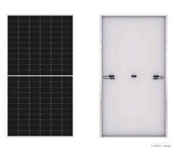 Módulo Panel fotovoltaico LONGI LR4-60HIH 375 (HiMO4 New) - Black Frame (35mm) - EVO2 - 1500V